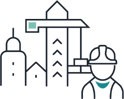 General Contractors Icon.