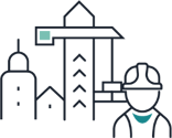 General Contractors Icon.