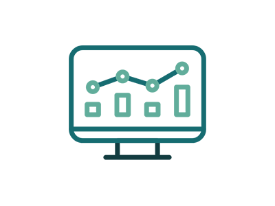 Reporting & Analytics icon.