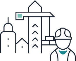 General Contractors Icon.